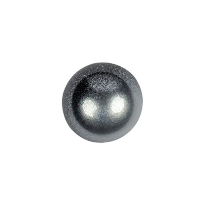 Metallic Silver Button - 24L/15mm