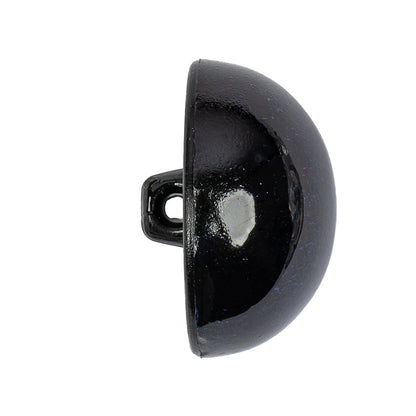Metallic Navy Blue Button - 44L/28mm - Folded