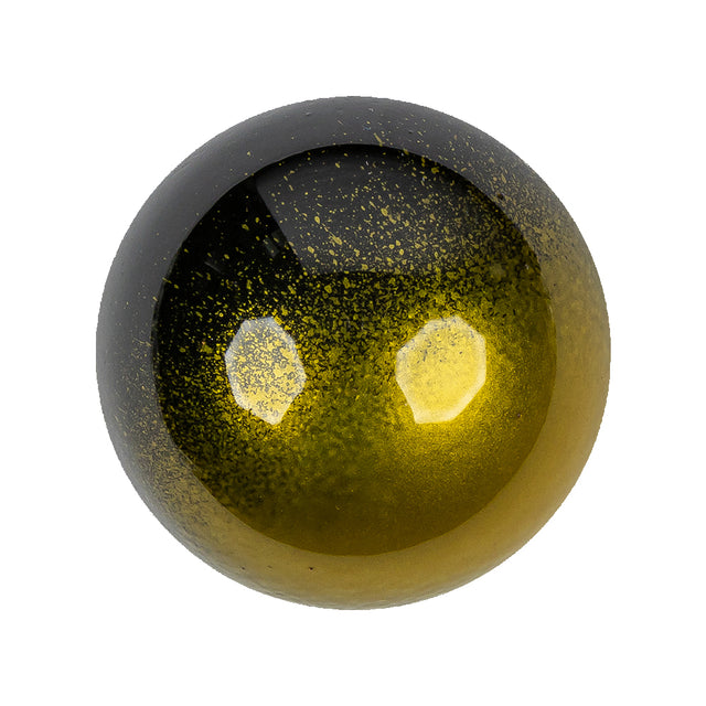 Metallic Yellow Button - 44L/28mm