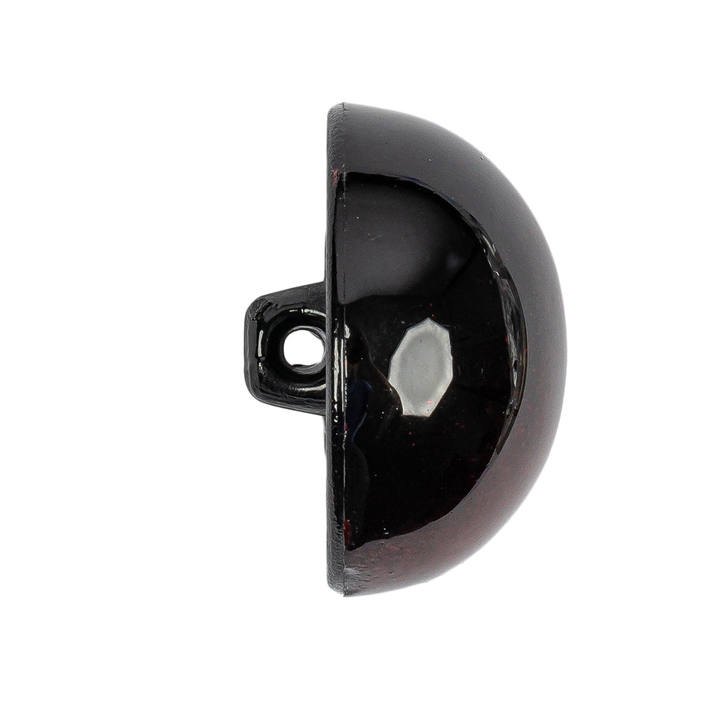 Metallic Red Button - 44L/28mm - Folded