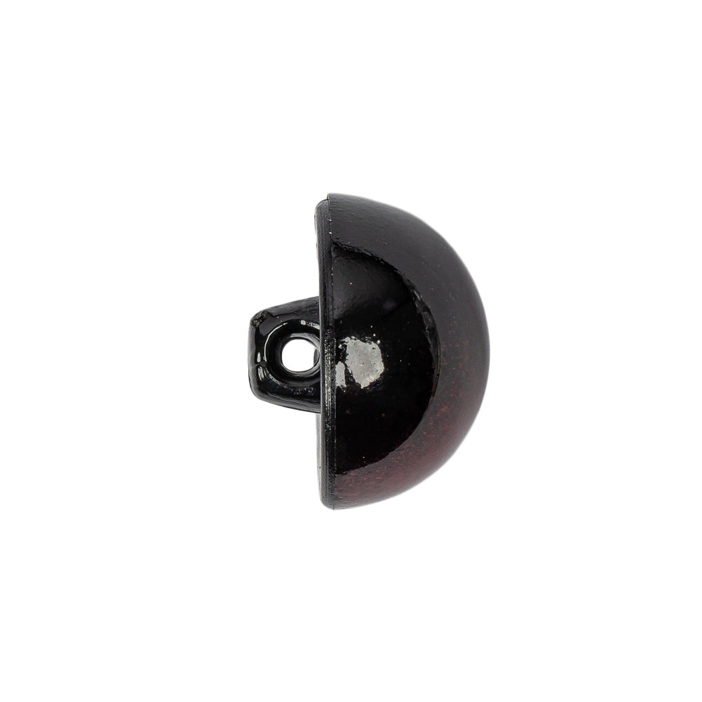 Metallic Red Button - 32L/20mm - Folded