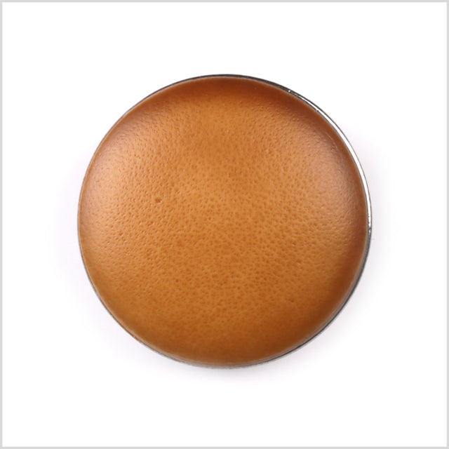 Light Brown Zamac Button - 24L/15mm