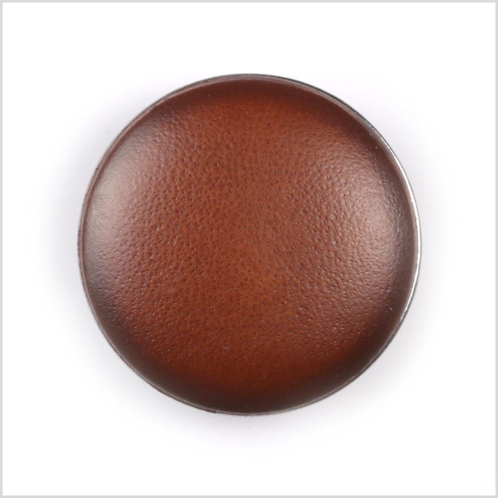 Dark Brown Zamac Button - 24L/15mm