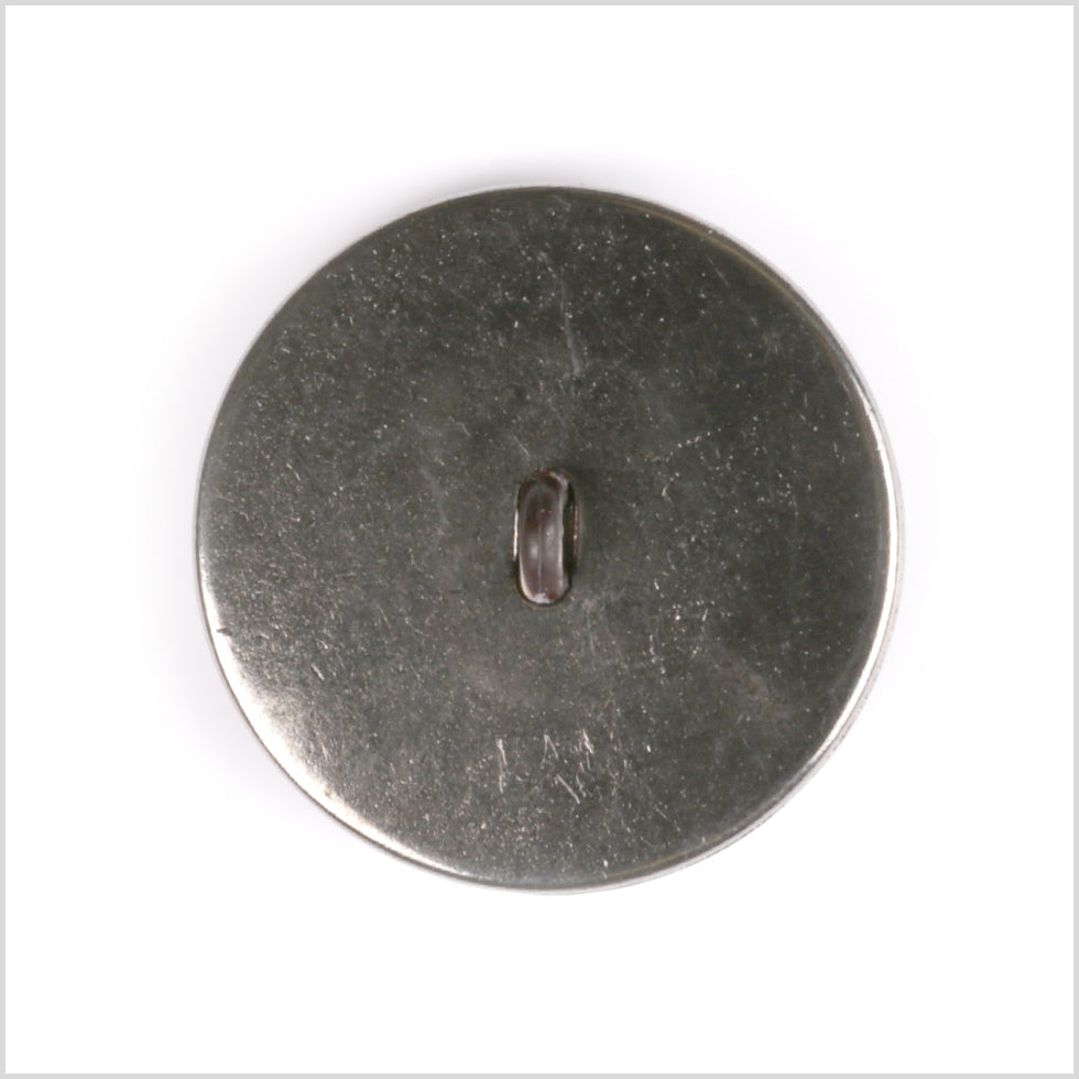 Black Zamac Button - 44L/28mm - Detail