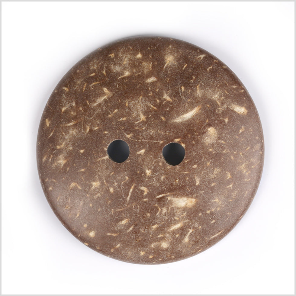Orange Coconut Button - 64L/42mm - Detail