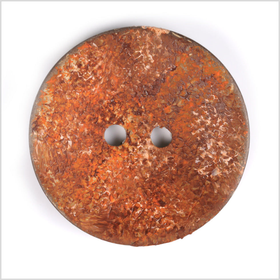 Orange Coconut Button - 64L/42mm