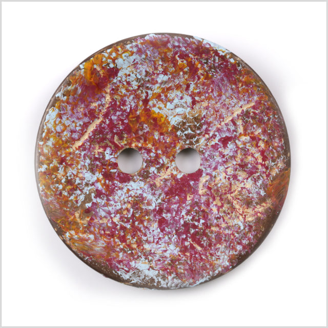 Multicolor 2-Hole Coconut Button - 64L/40.5mm