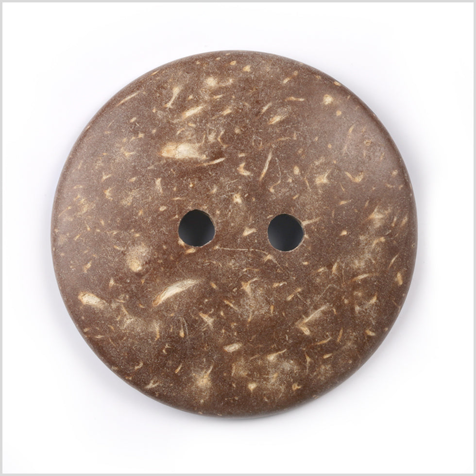 Blue Coconut Button - 36L/23mm - Detail