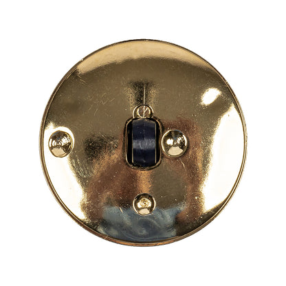 Navy/Gold Rhinestone Button - 44L/28mm Detail