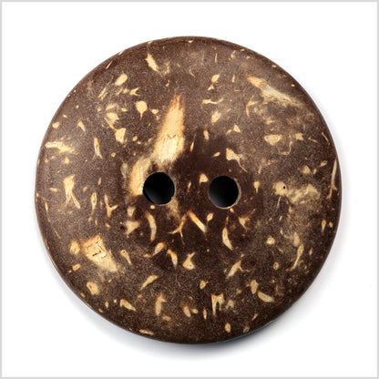 Blue Coconut Button - 80L/50.8mm - Detail