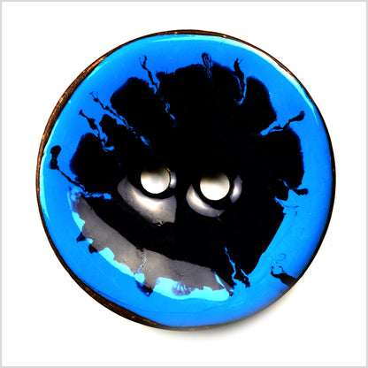 Blue Coconut Button - 80L/50.8mm