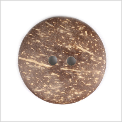 White/Black Coconut Button - 80L/50.8mm - Detail