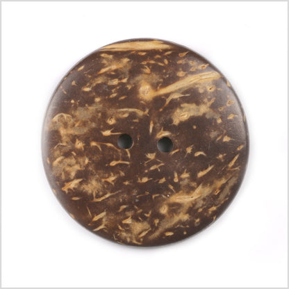 Floral Coconut Button - 28L/18mm Detail