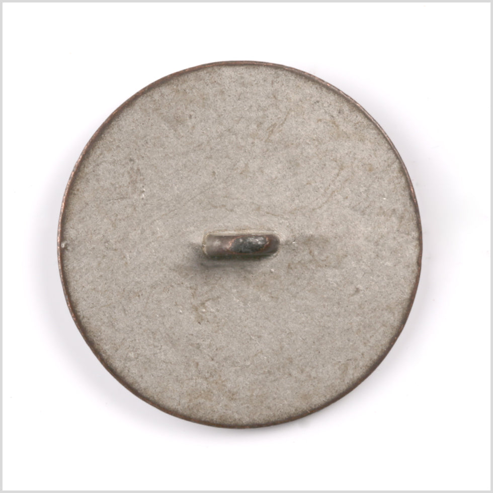 Silver Coin Metal Shank Back Button - 32L/20mm Detail