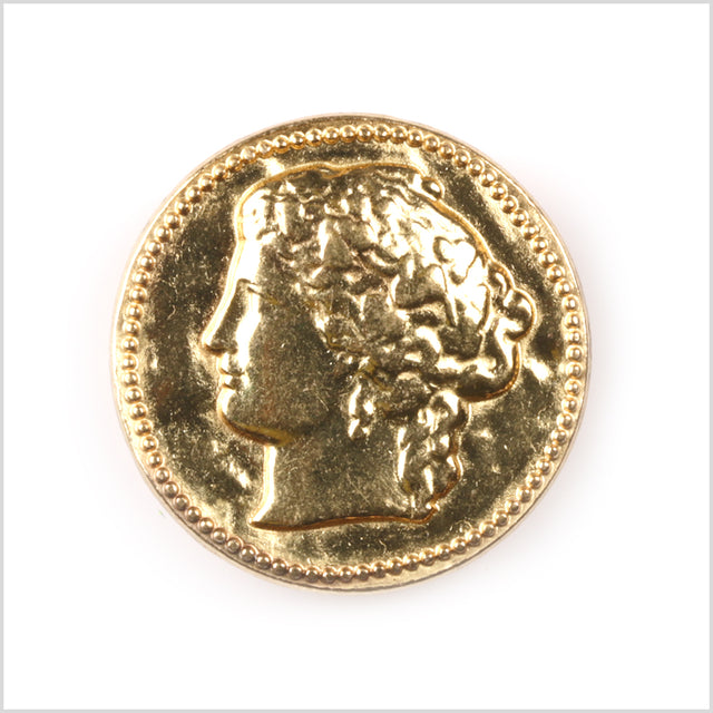 Gold Metal Button - 32L/20mm