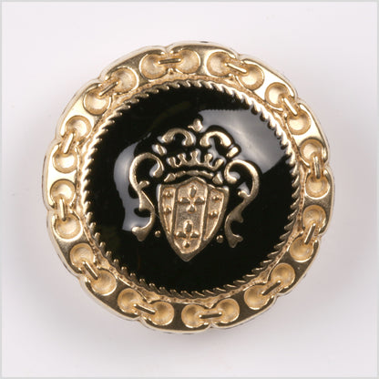 Gold Medal Coat Crest Button - 44L/28mm