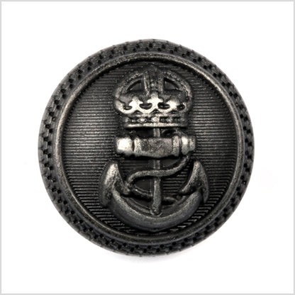 Black Spazz Anchor Button - 40L/25.5mm