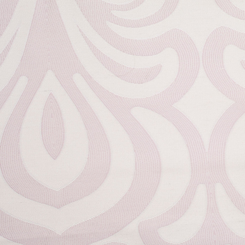 Spanish Pink Damask Cotton-Polyester