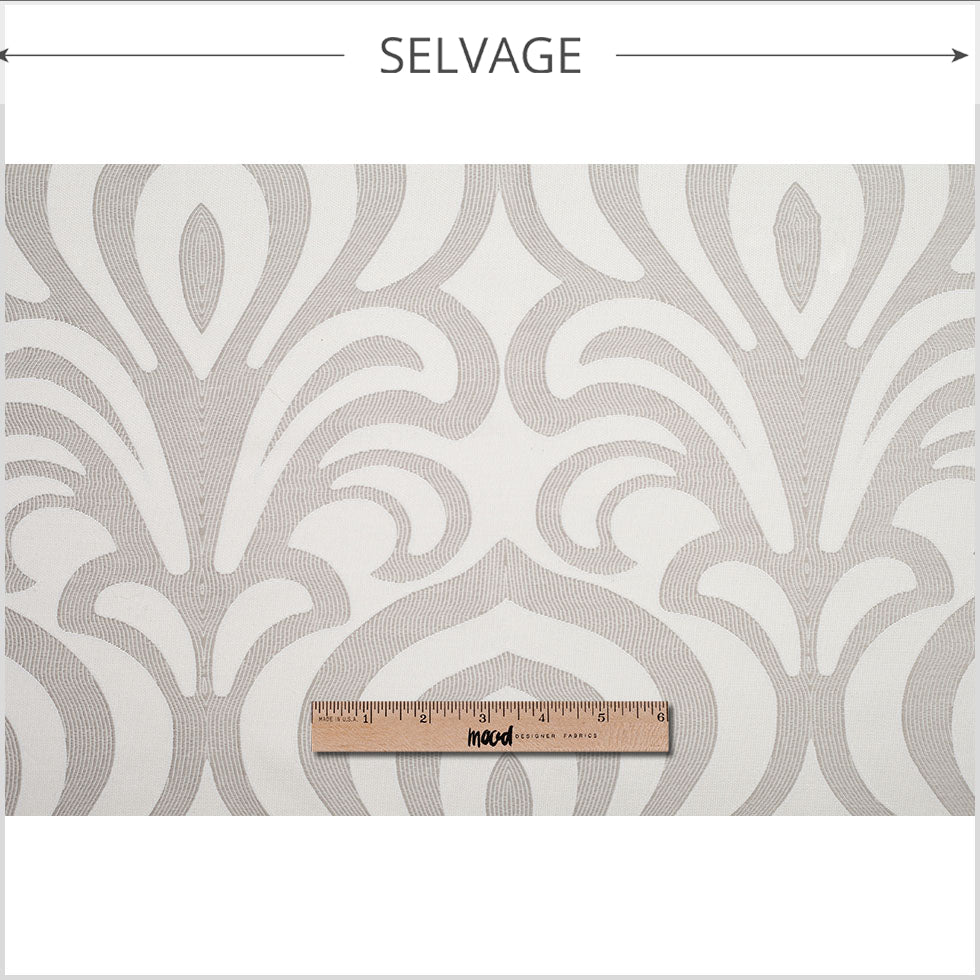 Spanish Lino Damask Cotton-Polyester Full