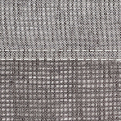 Spanish Gris Sheer Striped Polyester Woven Detail