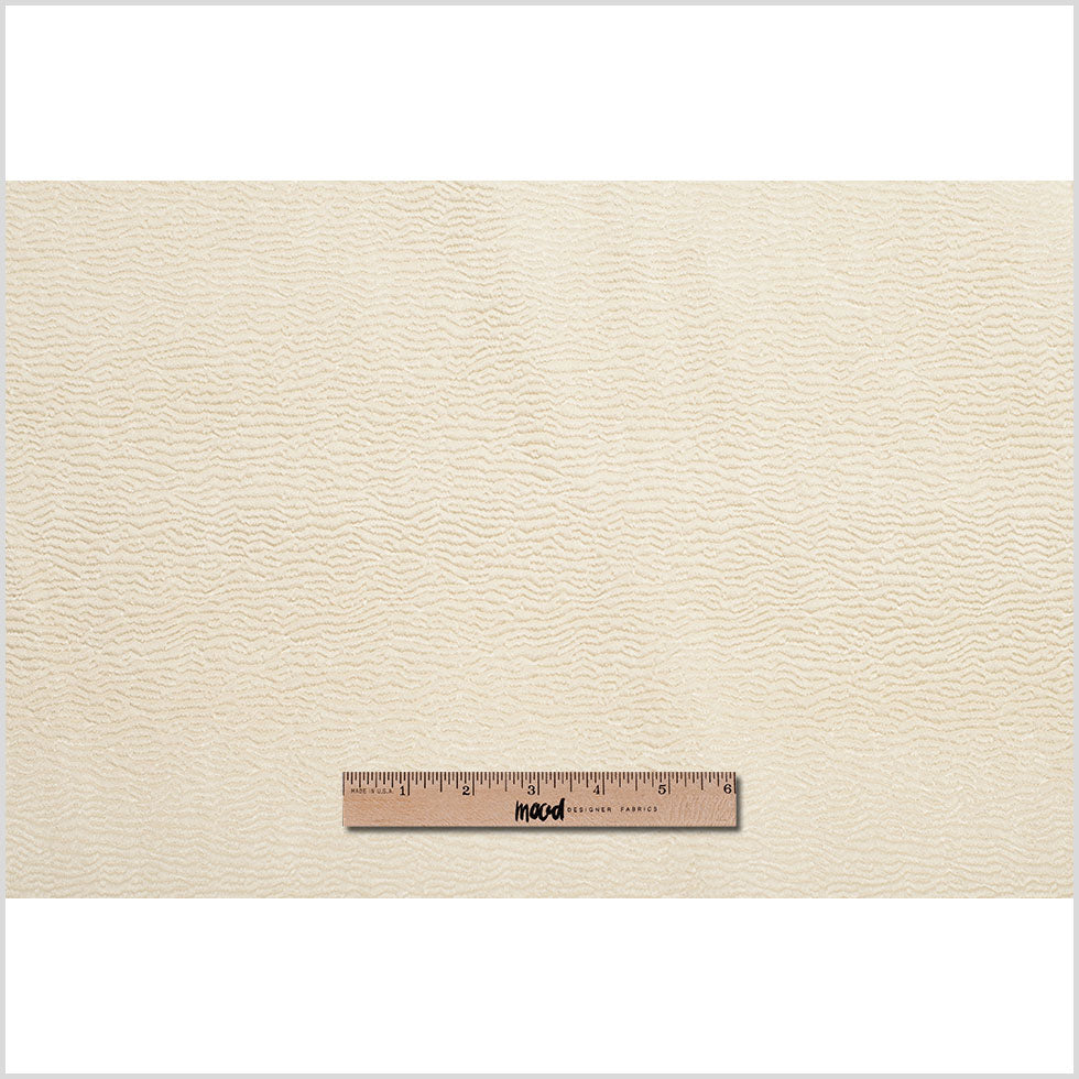 Turkish Yellow Textured Polyester Brocade - Full