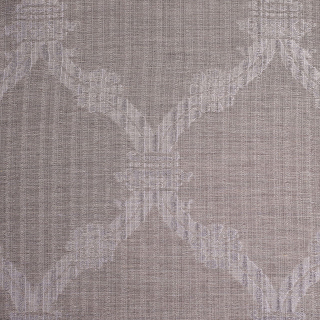Metallic Beige/Silver Sheer Polyester Woven