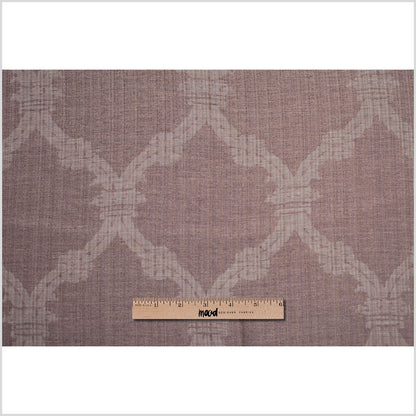 Turkish Metallic Espresso Sheer Polyester Woven - Full