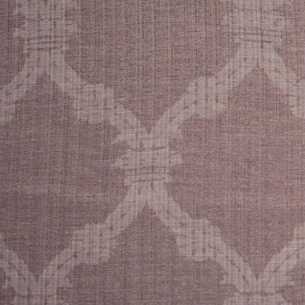 Turkish Metallic Espresso Sheer Polyester Woven