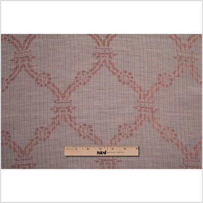 Metallic Rust Sheer Polyester Woven Full