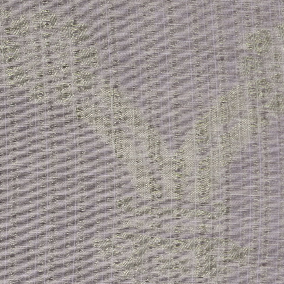 Turkish Metallic Green Sheer Polyester Woven - Detail