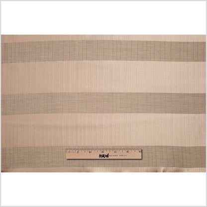Turkish Striped Sand Polyester Woven - Full