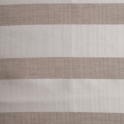 Striped Silver Polyester Woven