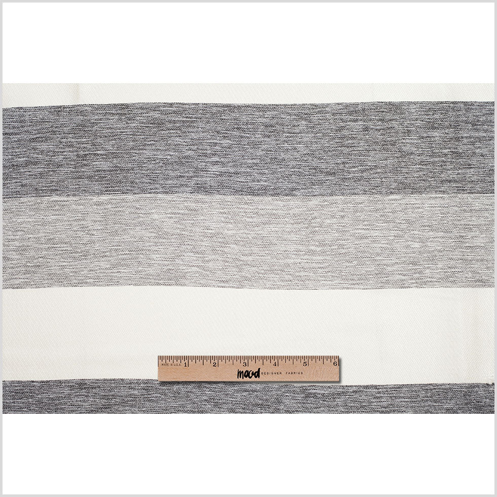 Turkish Linen/Brown Striped Polyester Woven - Full
