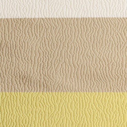 Lime Striped Polyester Brocade Detail