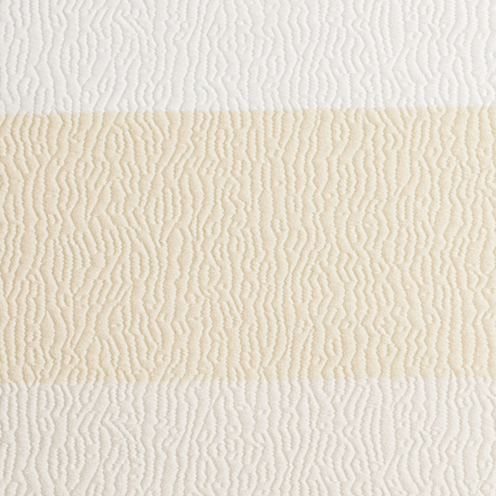 Turkish Snow Striped Polyester Brocade - Detail
