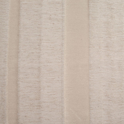 Turkish Gold/Linen Stiped Polyester Woven