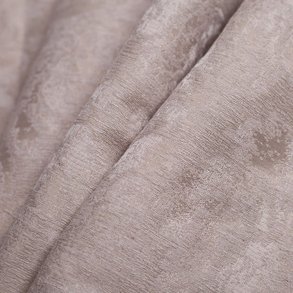 Metallic Gold/Linen Damask Polyester Woven Folded