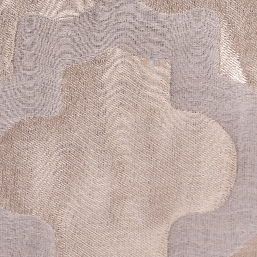 Turkish Metallic Gold Morocan Polyester Brocade - Detail