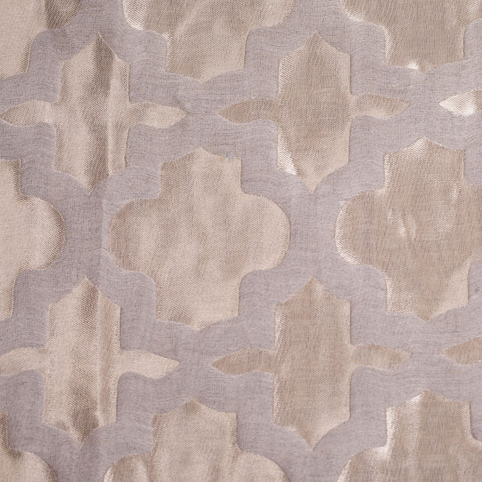 Turkish Metallic Gold Morocan Polyester Brocade