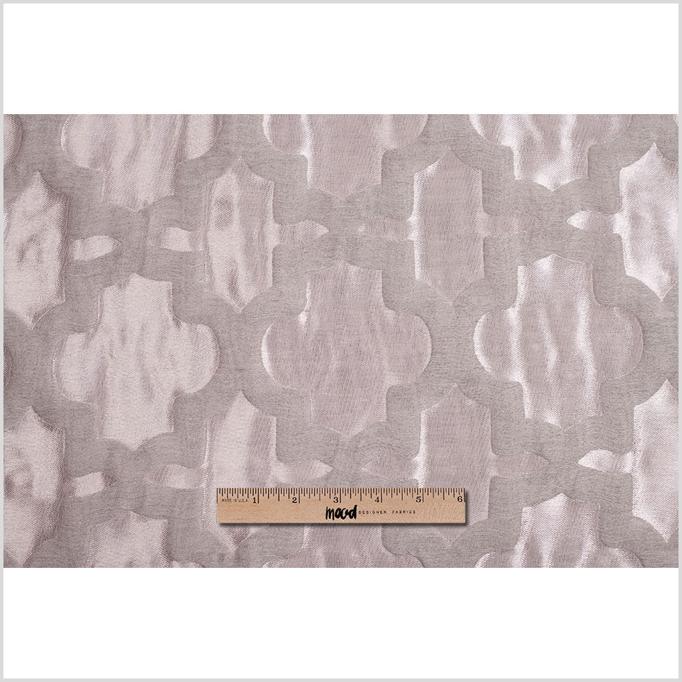 Turkish Metallic Pink Morocan Polyester Brocade - Full