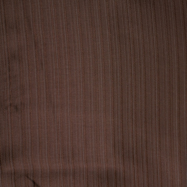 Turkish Striped Brown Polyester Satin