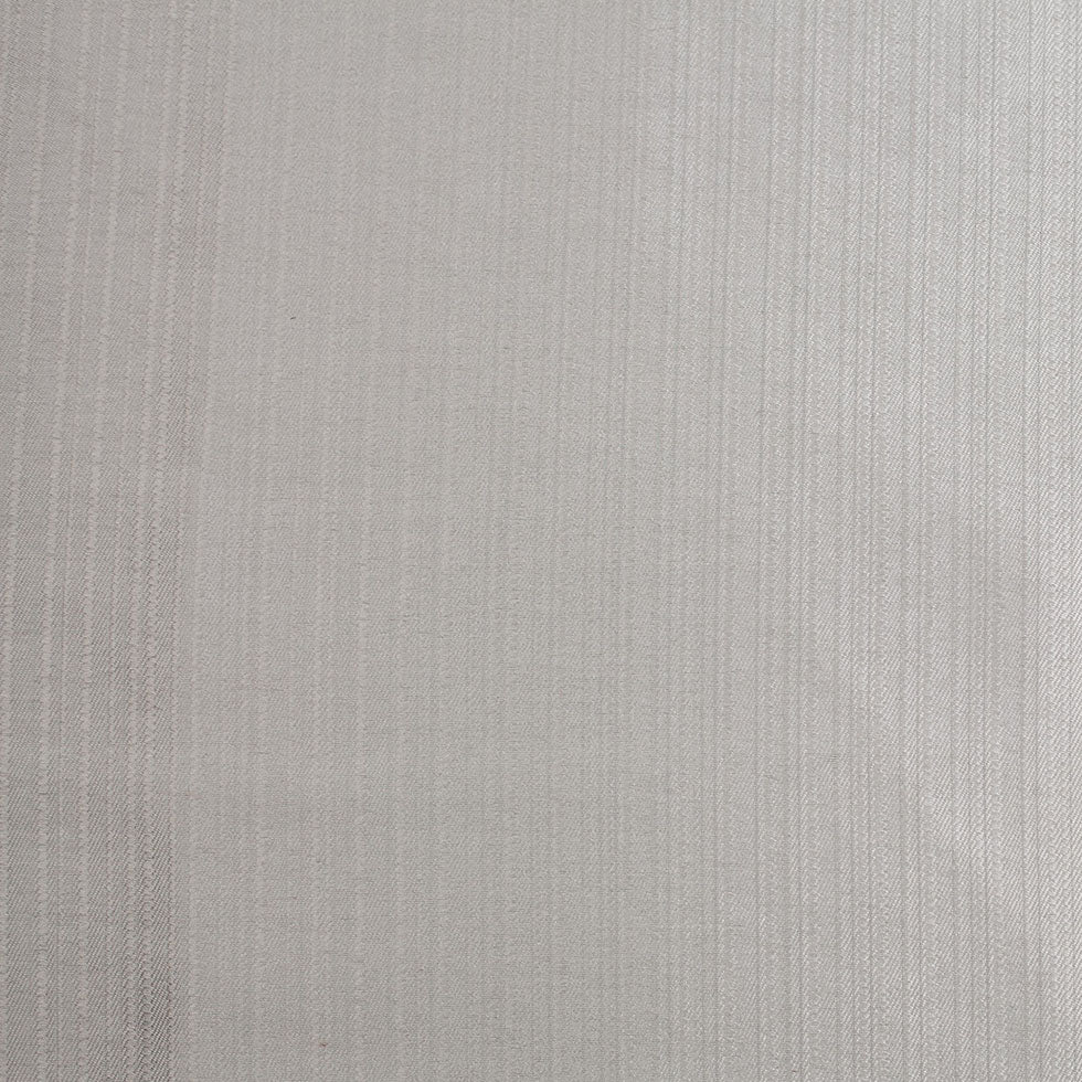 Turkish Striped Silver Polyester Satin