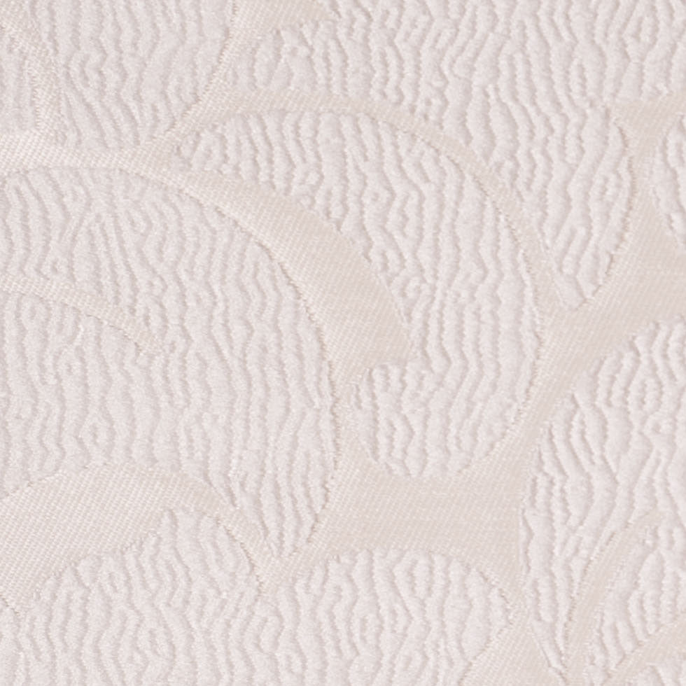 Ivory Floral Polyester Jacquard Detail