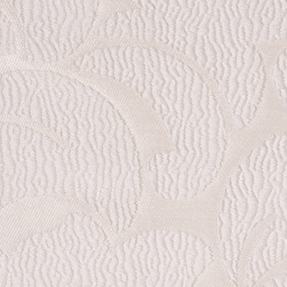 Ivory Floral Polyester Jacquard Detail