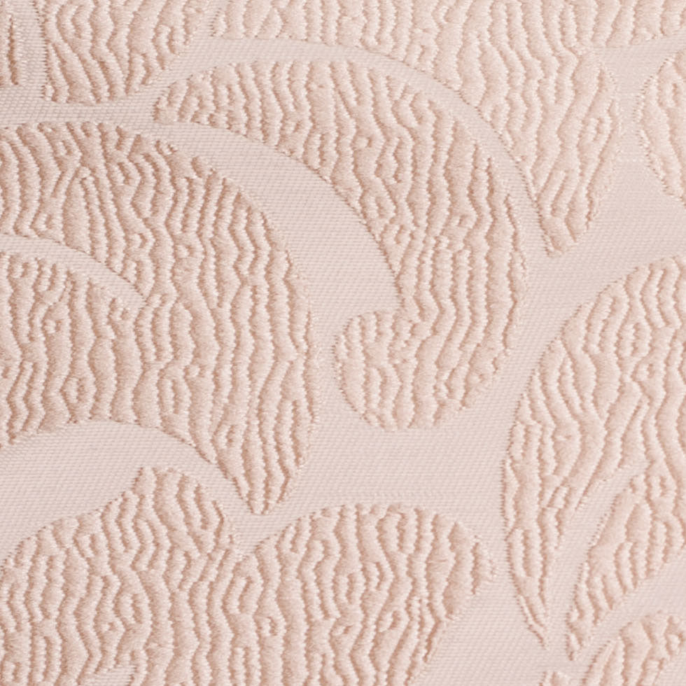Turkish Cream Floral Polyester Jacquard - Detail