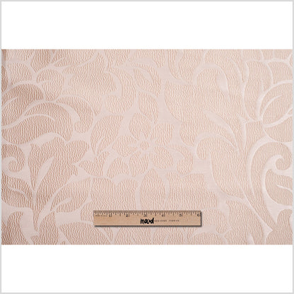 Turkish Cream Floral Polyester Jacquard - Full