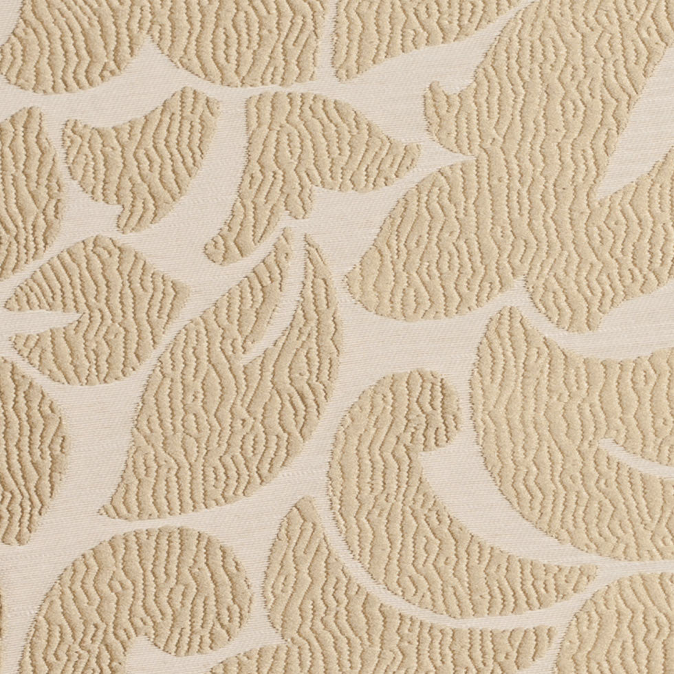 Turkish Victorian Gold Floral Polyester Jacquard - Detail