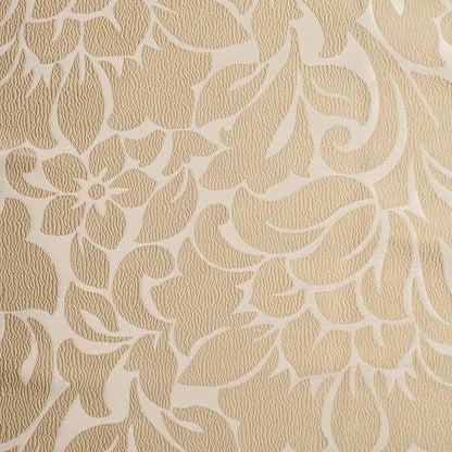 Turkish Victorian Gold Floral Polyester Jacquard