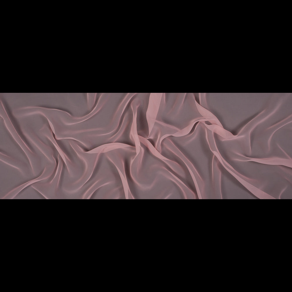 Polyester Chiffon - Rose - Regina Collection Folded
