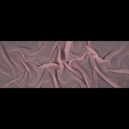 Polyester Chiffon - Rose - Regina Collection Folded